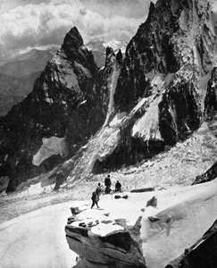 Crête de Peteret, Mont Blanc, France, début du 20e siècle - Unbekannt