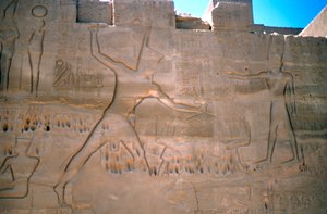 Pharaon Séthi, Capture d