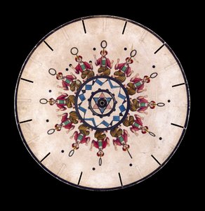 Disque de phénakistiscope montrant un jongleur, vers 1830 - Unbekannt