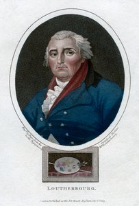 Philip James de Loutherbourg, peintre français, 1814