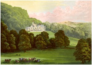 Philiphaugh, Selkirkshire, Écosse, maison du baronnet Murray, vers 1880 - Unbekannt
