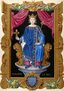 Philippe IV le Bel du Recueil des rois de France, par Jean Du Tillet (16e siècle)