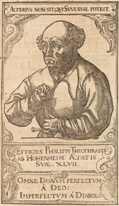 Philippus Theophrastus Aureolus Bombastus von Hohenheim Paracelsus, 1589 - Unbekannt