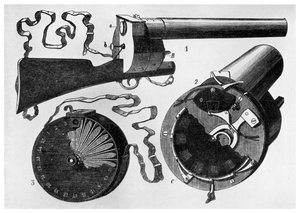 Fusil photographique conçu par Étienne Jules Marey, 1882 1956 - Unbekannt