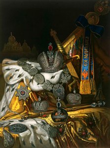 Image des regalia impériaux russes, 1856 - Unbekannt