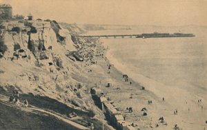 Jetée et Sables depuis Dudley Chine, Jetée de Boscombe au loin, 1929 - Unbekannt