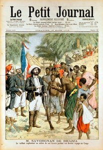 Pierre-Paul-François-Camille Savorgnan de Brazza, explorateur français et fondateur de Brazzaville, 1905