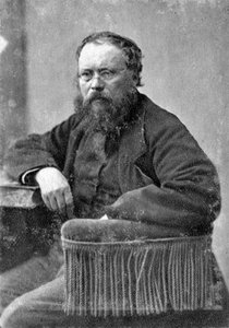 Pierre Joseph Proudhon, philosophe politique mutualiste français, vers 1845-1868 - Unbekannt