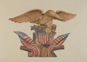 Ornement de pin aigle, 1935-1942 - Unbekannt
