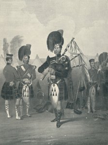 Joueur de cornemuse, 42e Royal Highlanders, XIXe siècle, 1909