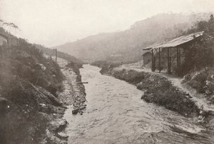 Détournement de Pirahy : Vue en aval de la sortie du tunnel