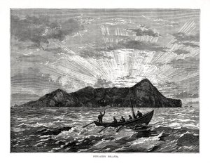 Île Pitcairn, Océan Pacifique, 1877