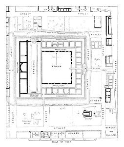 Plan du Forum, Silchester, 1902 - Unbekannt