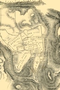 Plan de Jérusalem au premier siècle chrétien, 1890