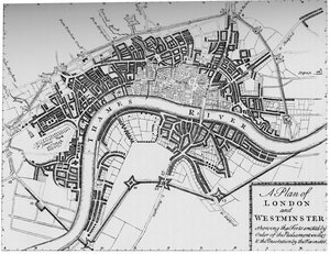 Plan de Londres et Westminster, 1749 - Unbekannt