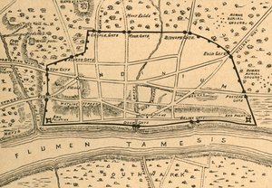 Plan de Londres romain