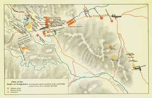 Plan de la bataille de Sekigahara, 21 octobre 1600, 1903