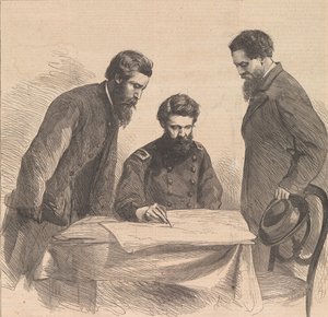Planification de la capture de Booth et Harold, 1865 - Unbekannt
