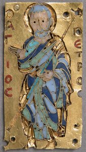 Plaque avec Saint Pierre, byzantin, 11ème siècle - Unbekannt