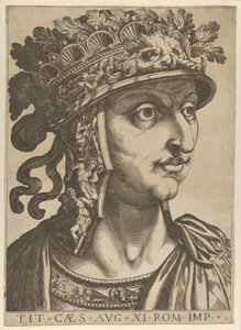 Titus Vespasien regardant à droite, de 