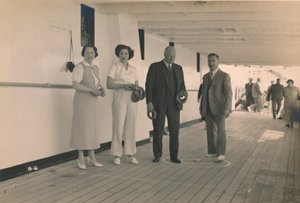 Jouer aux anneaux à bord du SS Arandora Star, 1936 - Unbekannt