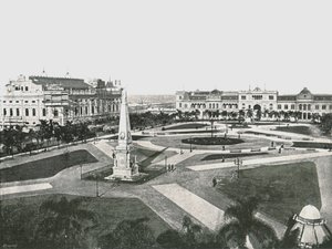 Plaza de la Victoria, Buenos Aires, Argentine, 1895 - Unbekannt