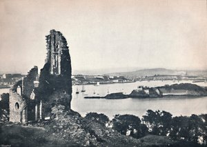Plymouth - Île de Drake, depuis Mount Edgcumbe, 1895