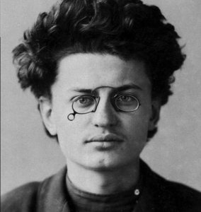 Photographie de police de Léon Trotsky, révolutionnaire russe, 1898 - Unbekannt