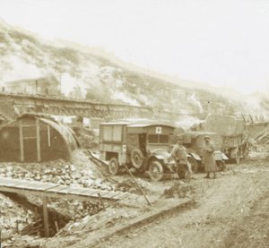 Policemans-Hat-Hill, Curlu, Somme, nord de la France, vers 1914-1918