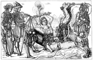 Combat des centaures de Pollaiuolo, 1882