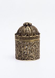 Pomander en argent doré - Unbekannt