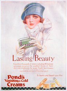 Publicité pour Ponds Cream, 1927 - Unbekannt