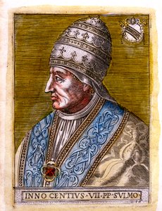 Pape Innocent VII vers 1336-1406, 19ème siècle - Unbekannt