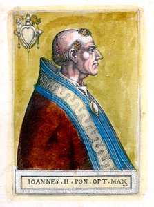 Pape Jean II d535, 19e siècle - Unbekannt
