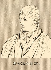 Porson, 1759-1808, 1830 - Unbekannt