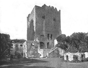 Château de Portchester, Portsmouth, Hampshire, 1894 - Unbekannt