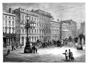 Rue de Portland, Manchester, fin du 19ème siècle - Unbekannt