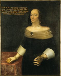 Portrait de Beata De la Gardie 1612-1680, vers 1653 - Unbekannt