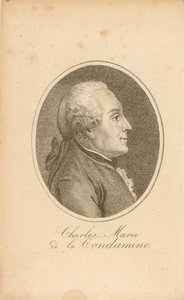 Portrait de Charles-Marie de La Condamine 1701-1774 - Unbekannt
