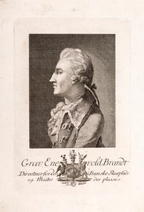 Portrait du comte Enevold Brandt 1738-1772 - Unbekannt