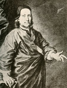 Portrait du comte Zinzendorf en robe de prédicateur, vers 1740, 1937 - Unbekannt