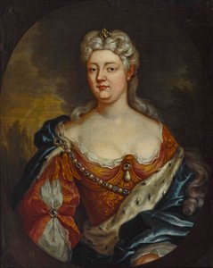 Portrait de la comtesse Caroline de Nassau-Sarrebruck 1704-1774, vers 1725