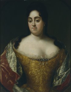Portrait de la comtesse Yelena Leontyevna Ushakova, début du XVIIIe siècle - Unbekannt