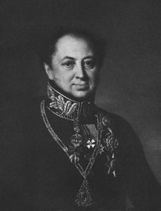 Portrait de Dmitry Pavlovich Tatischev 1767-1845, 1838