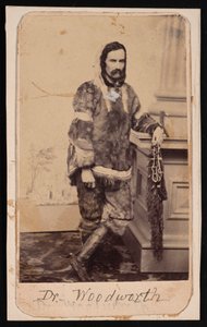 Portrait du Dr John Maynard Woodworth 1837-1879, avant 1879 - Unbekannt