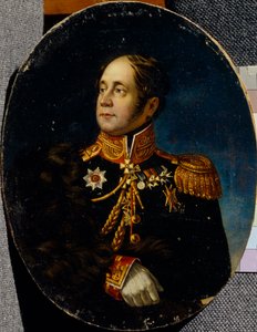 Portrait du général Nikolaï Martemyanovitch Sipyagin 1785-1828