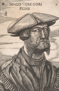 Portrait de Georg Pencz Imago Gregori Peins - Unbekannt