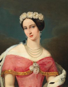 Portrait de la Grande-Duchesse Alexandra Iosifovna de Saxe-Altenbourg - Unbekannt