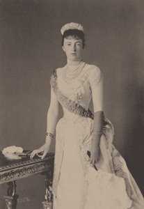 Portrait de la grande-duchesse Anastasia Mikhailovna de Russie, 1889 - Unbekannt