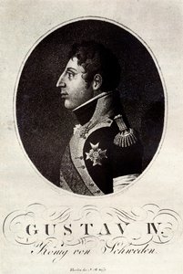 Portrait de Gustave IV Adolphe de Suède, début du 19e siècle - Unbekannt